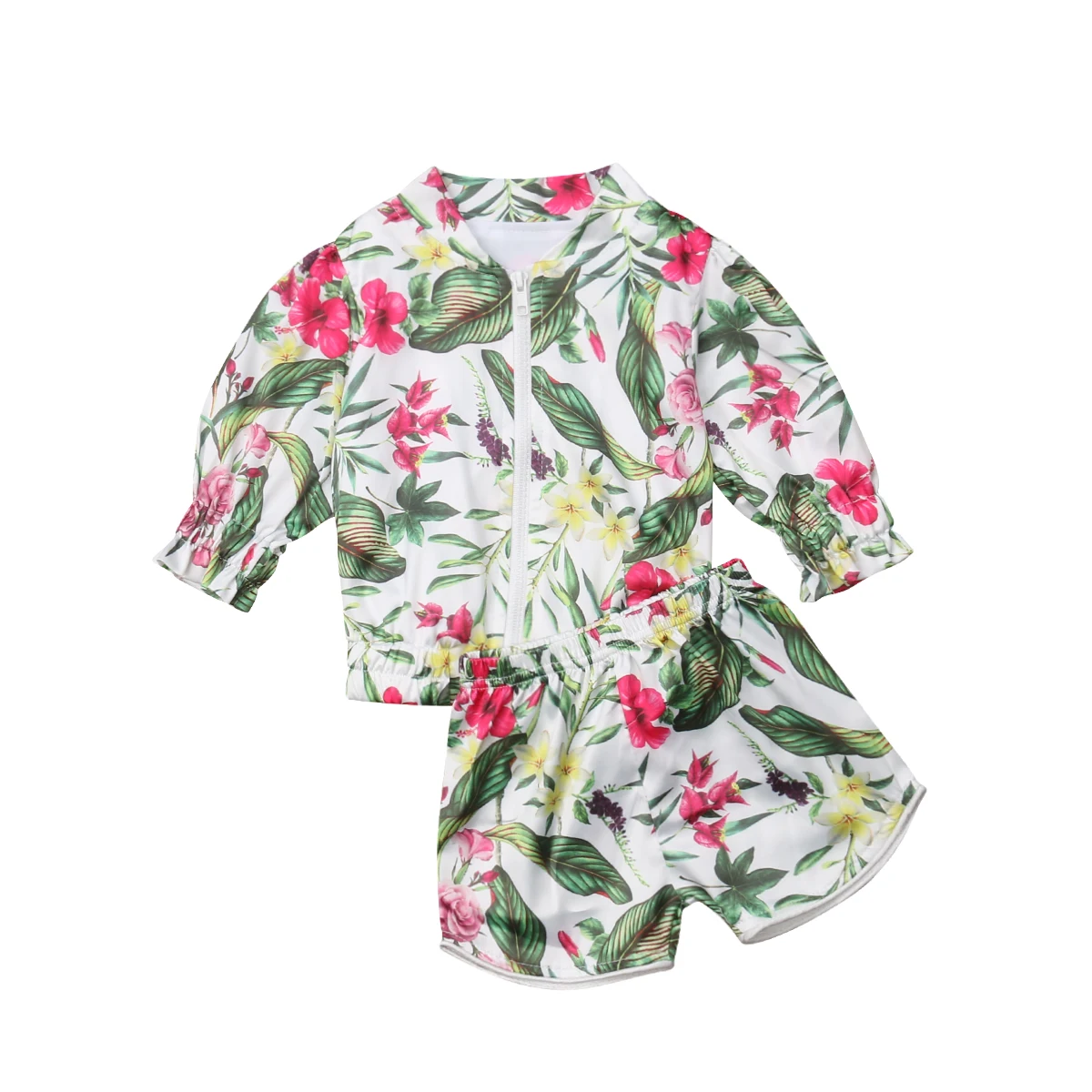 Комплекты модной детской одежды из 2 предметов для маленьких девочек Детская