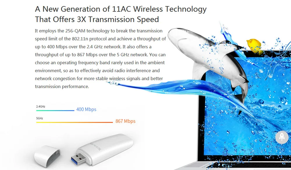 Tenda U12 AC1300 Беспроводной двухдиапазонный USB Wifi адаптер Utral-Fast mini 2,4 ГГц и 5G Wifi антенна 802.11ac/b/g/n беспроводной USB адаптер