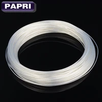 papri occ copper silver cable 0 30mm2 0 23 x7strands ptfe high purity wire for audio amplifier awg 22 95meter 311 67feet