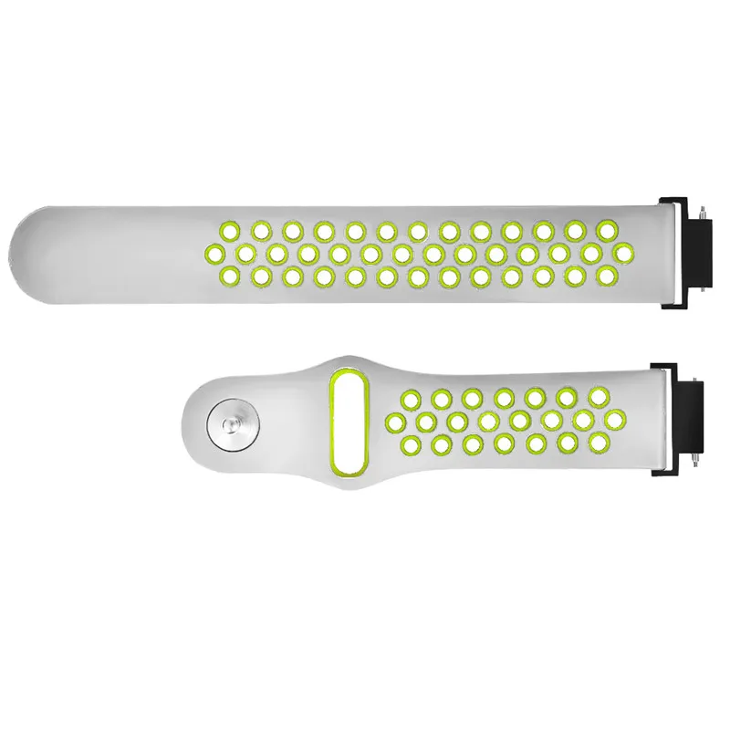Силиконовый ремешок для смарт-часов Huami Amazfit Verge, двойной цветной ремешок для xiaomi huami amazfit 3 Verge, браслеты