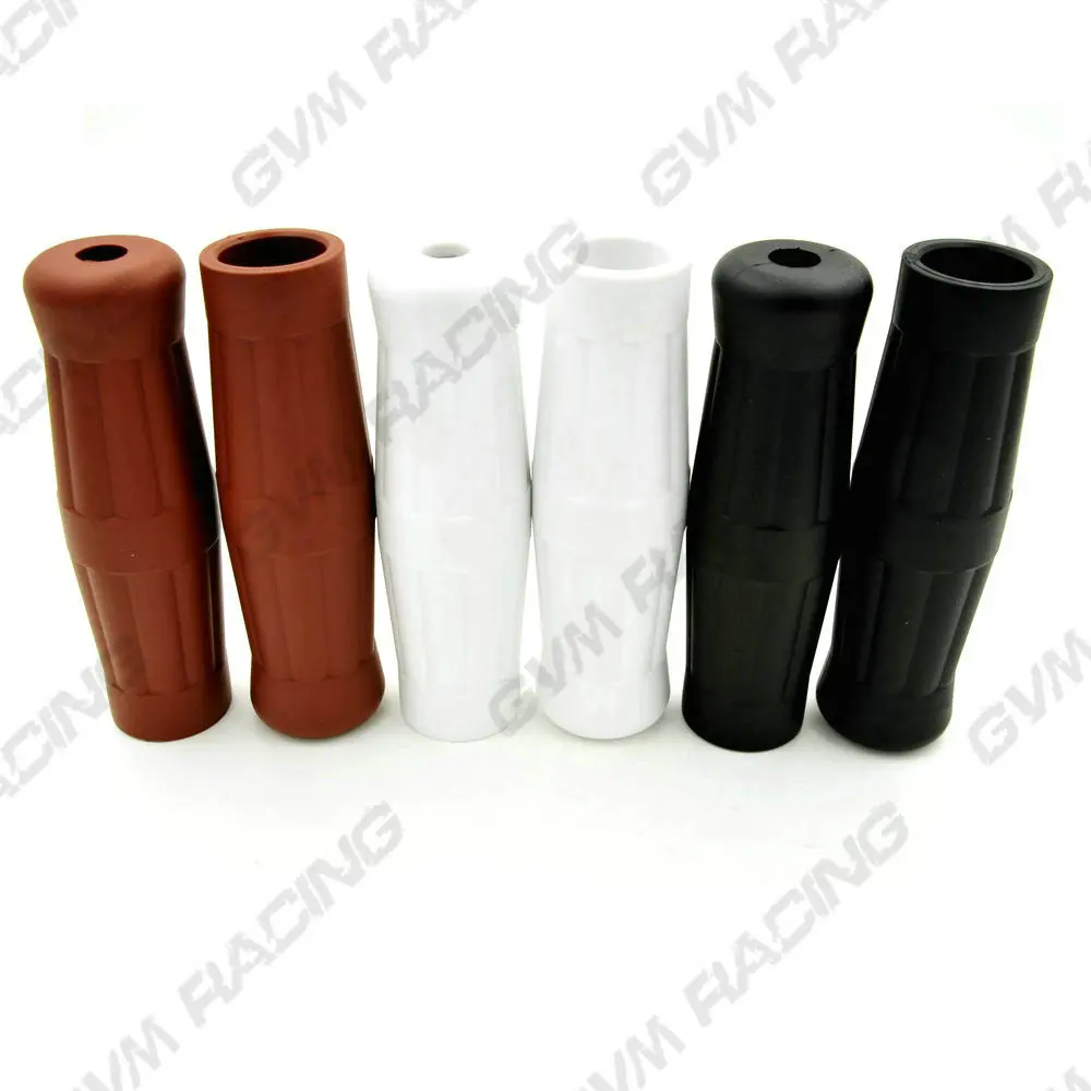 Винтажные ручки для кафе гонщика мотоцикла с резиновой ручкой 7/8 &quot22 мм CG125 CB400 HONDA