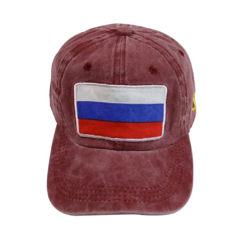 Бейсбольная кепка Winfox с вышитым флагом России в стиле поло военная Армейская