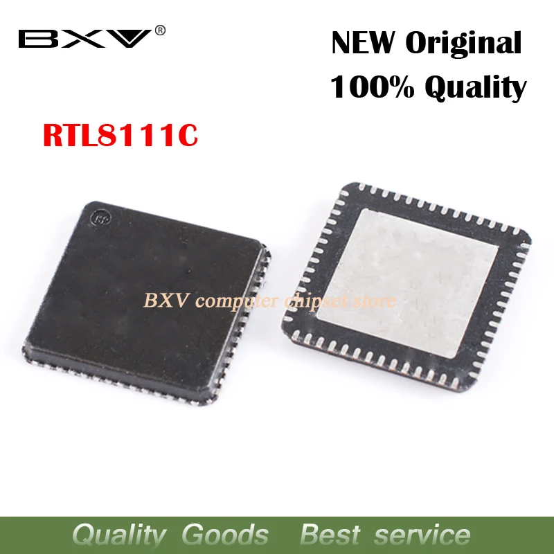 10 шт./лот встроенный гигабитный Ethernet-контроллер RTL8111C RTL8111 8111 QFN для PCI Express новые