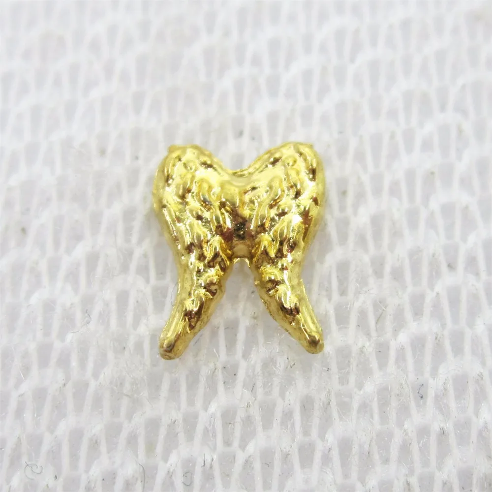 100 шт./партия Разноцветные Подвески с двумя крыльями |