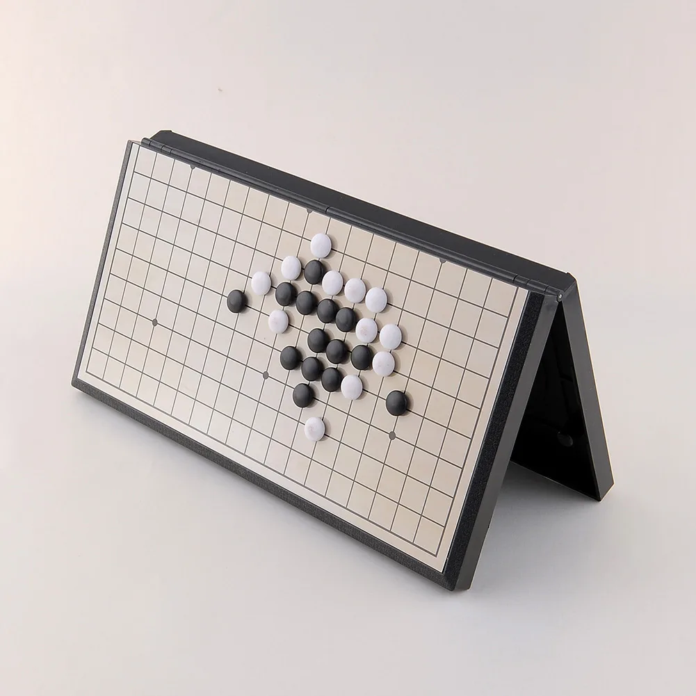 Качественная Складная игра Go настольная WeiQi Baduk полный комплект 19x19 размер