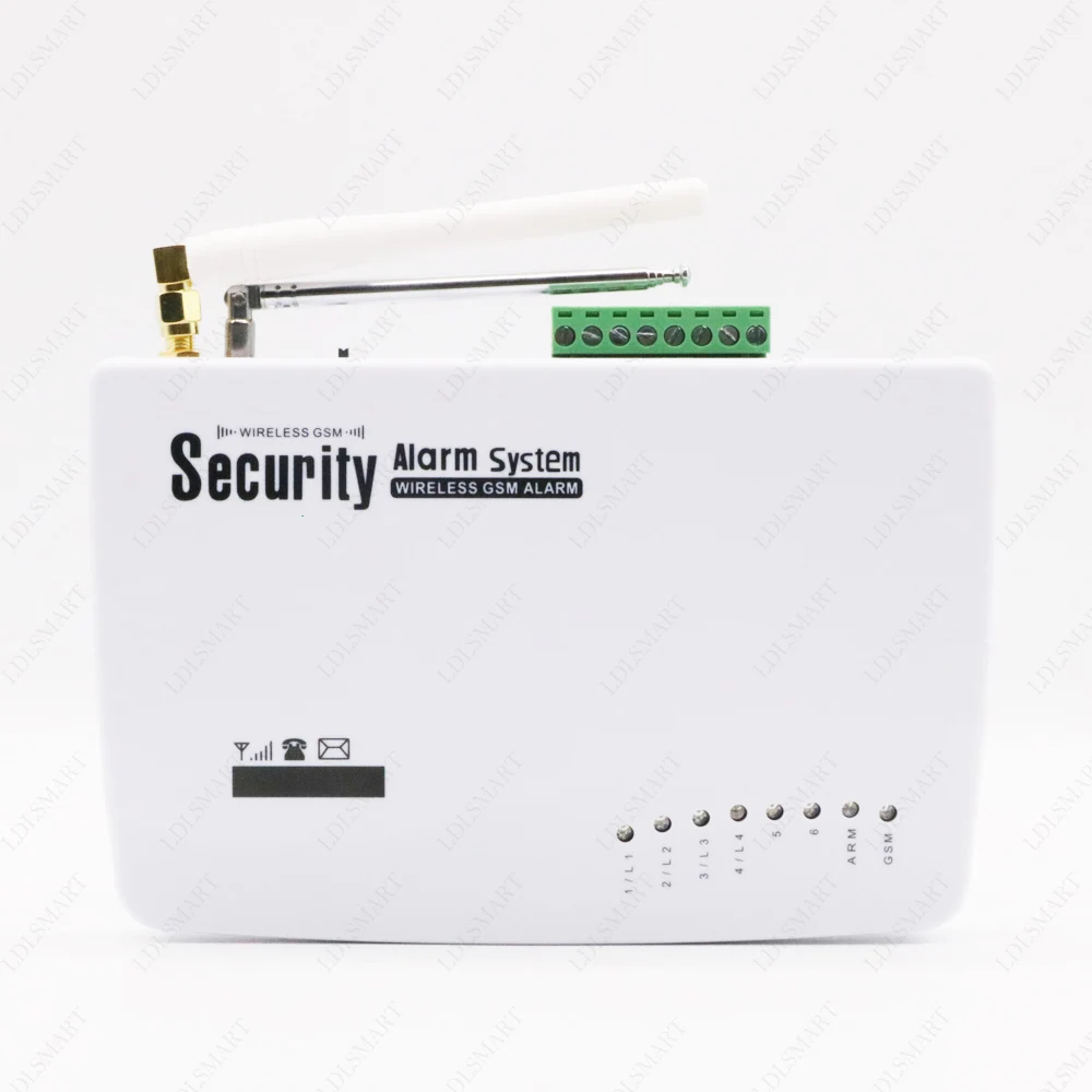 Две антенны Охранная GSM домашняя сигнализация с пожарной сигнализацией|system