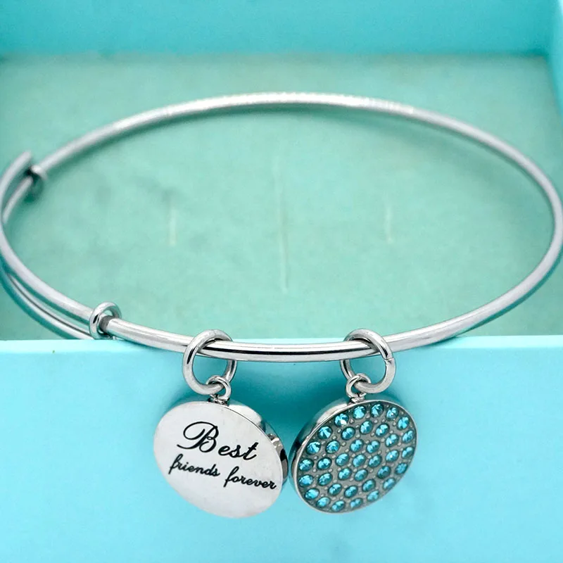 Модные Лучшие украшения с надписью Friends браслет для девочек из нержавеющей стали