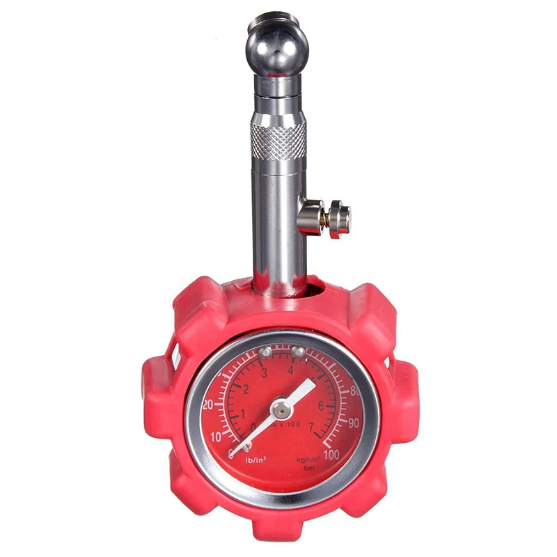 Ручной измеритель давления воздуха в шинах 0 100 PSI для