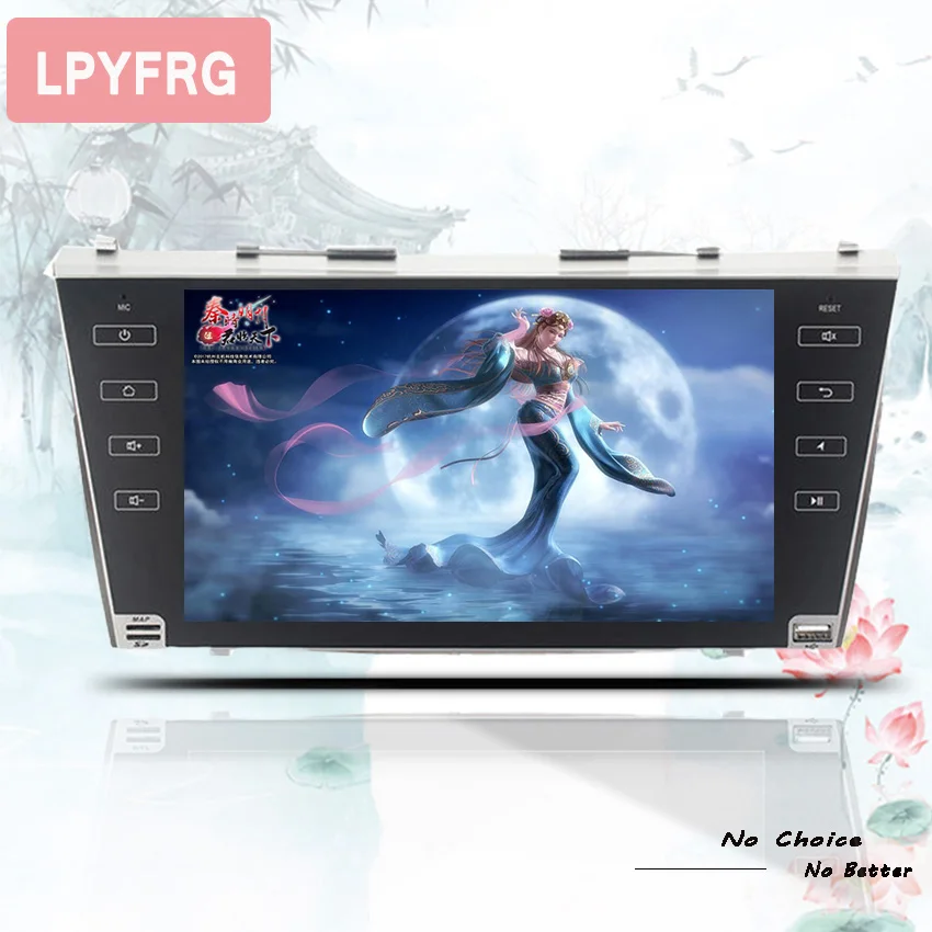 1024*600 2 Din Восьмиядерный 9 &quotAndroid 0 автомобильный DVD GPS навигация для Toyota Camry 2007 2008 2009