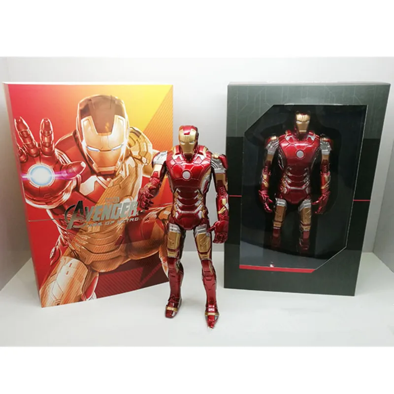 33 см Мстители: Бесконечная война супергерой Железный человек MK42 Tony Stark ПВХ