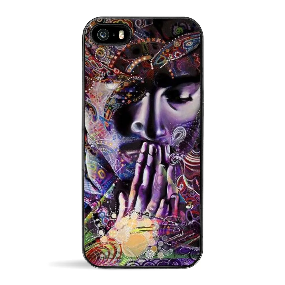 Seracase 2Pac Makaveli Tupac Amaru Shakur Мягкий силиконовый чехол для телефона iPhone 5 5S SE 6 6S 6Plus Plus 7