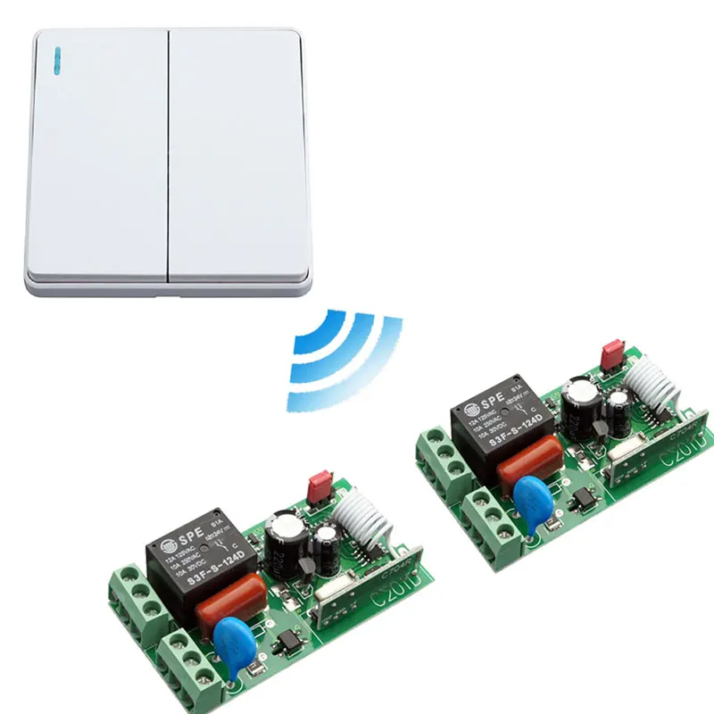 Беспроводной пульт дистанционного управления Vhome RF 433 Mhz 220 V переключатель