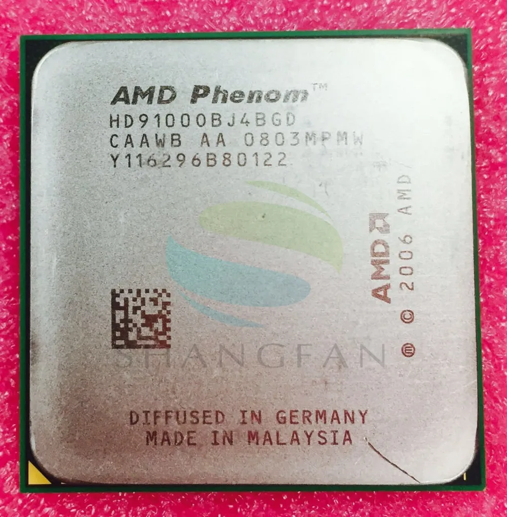 AMD Phenom X4 9100 четырехъядерный настольный процессор 1 8 ГГц HD9100OBJ4BGD Socket AM2 +/940pin |