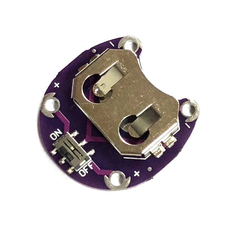 Новый высококачественный держатель батареи LilyPad для монет CR2032 модуль крепления