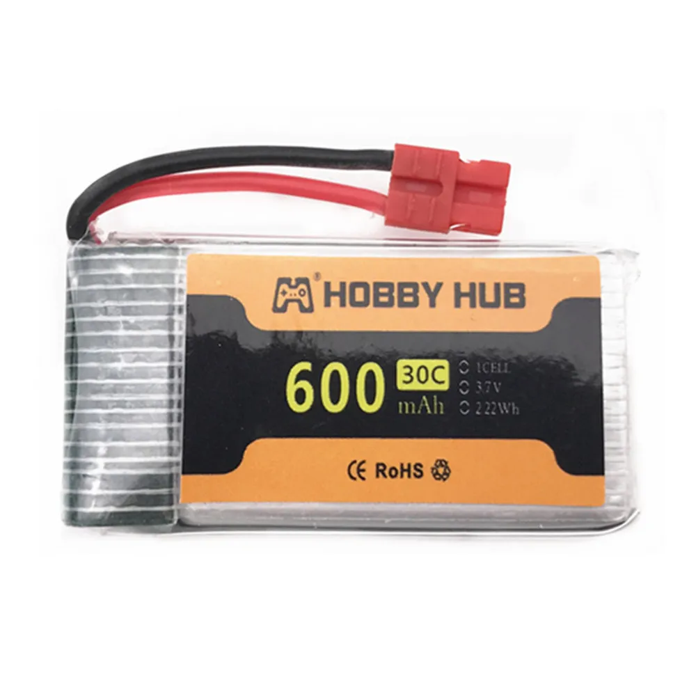 3 7 в lipo 600 мАч 30C 802540 Аккумулятор для HJ818 HJ819 509 Вт DFDF161 1315S X800 X500 X400 X300S Запчасти дрона
