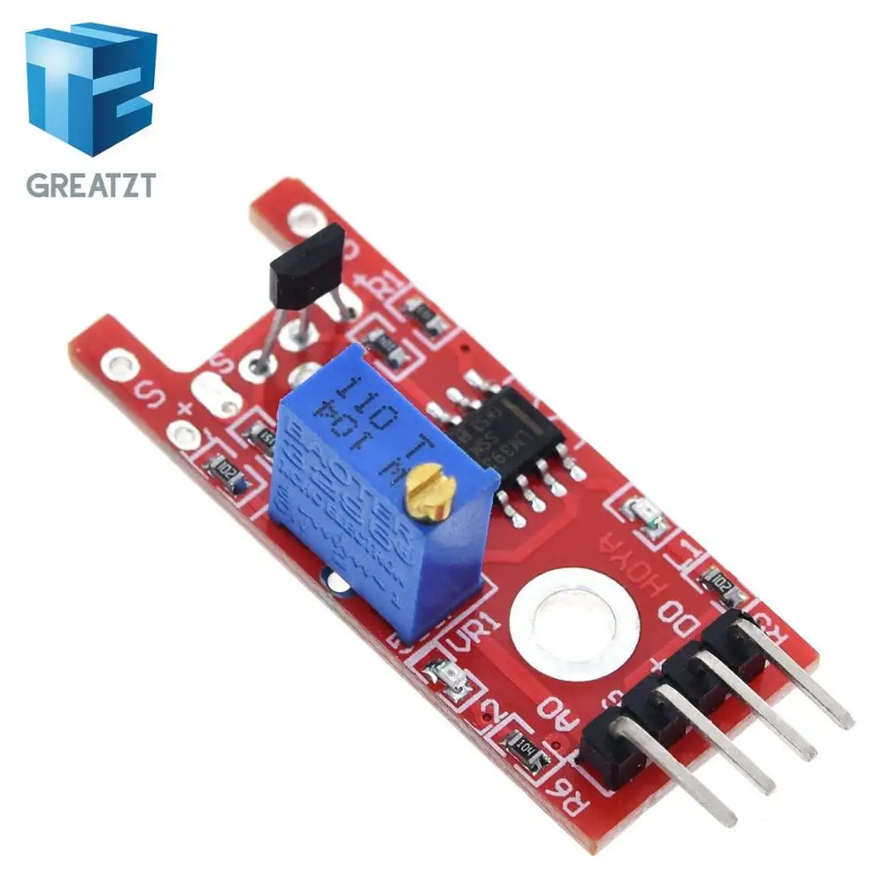 GREATZT умная электроника 4pin KY 024 линейные магнитные переключатели Холла счетчик