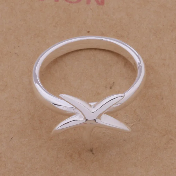 Модные посеребренные ювелирные изделия кольцо в виде морской звезды лучший