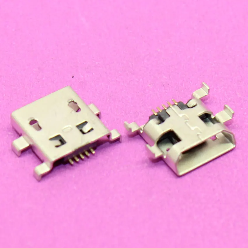 Новый коннектор для зарядного порта YuXi с микро-USB разъемом и скошенным отверстием