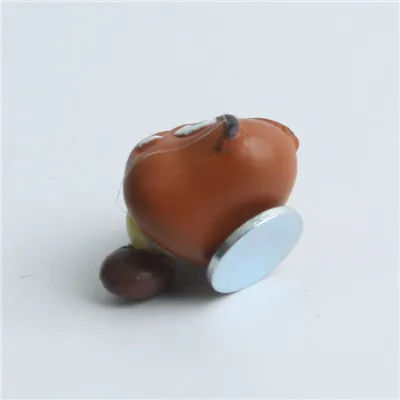 Dark Brown Смола 3D милый супер Марио холодильник Magne DIY магнит на холодильник ледяная коробка Пастер ледяная коробка наклейка украшение дома украшения - Цвет: Dark Brown