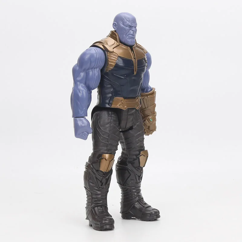 2018 30 см Marvel игрушки Мстители 3 Бесконечная война танос ПВХ Фигурки TITAN герой серии