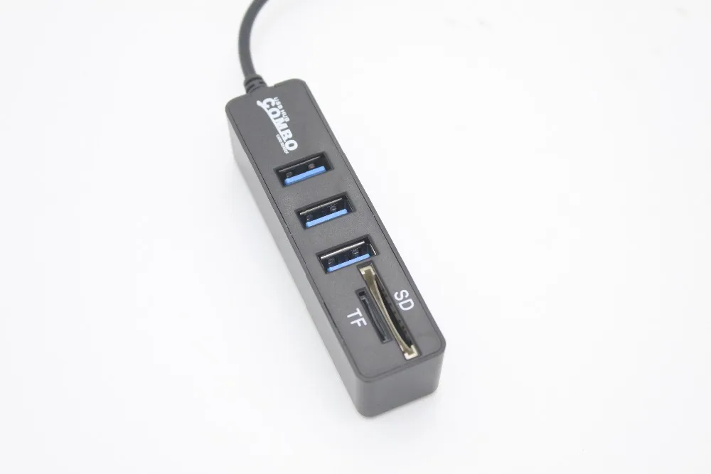 Для Macbook HP Lenovo Matebook USB C адаптер комбинированный 2 0 + SD/TF кардридер ПК ноутбук