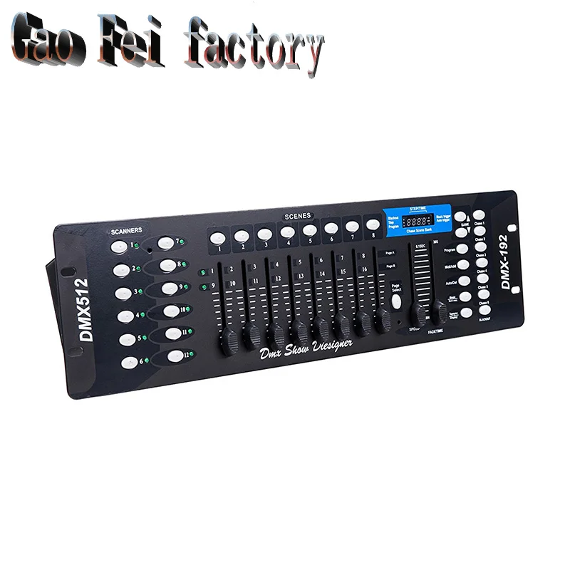 

DJ Lights Equipment Dmx Consoler 192 Use For Editing Program Of DMX Stage Lighting Runing