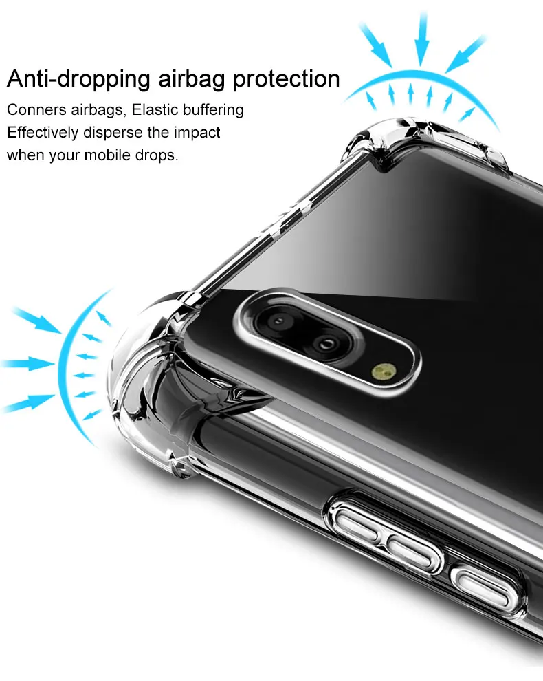 iMAK Airbag Super-slim Soft Phone case for SHARP S2 Bumper +Soft Screen Protector For AQUOS Case |