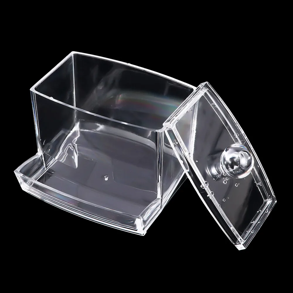 1 шт. прозрачный акриловый Органайзер держатель для макияжа коробка хранения