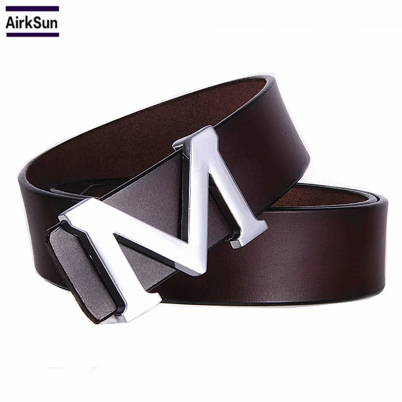 Мужские дизайнерские ремни высококачественные мужские с пряжкой M роскошные для