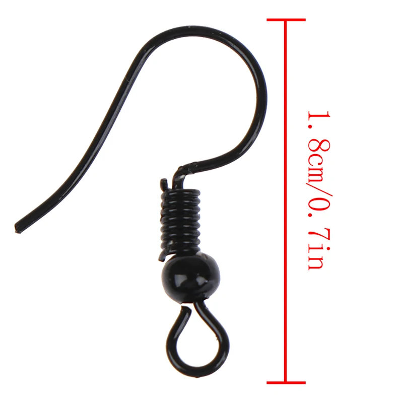 

100pcs/lot DIY Earring Findings Earrings Clasps Hooks Hook Earwire Jewelry Fittings DIY Jewelry Making Accessories