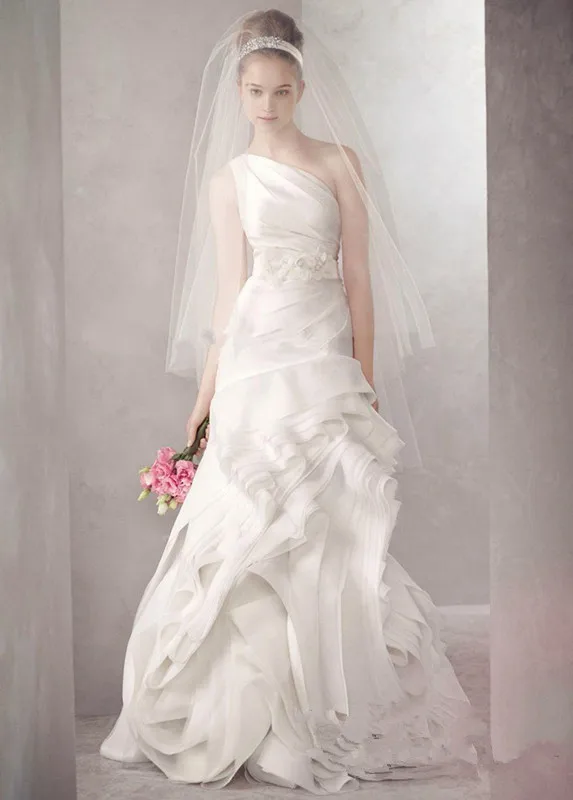 

New Two Layers Short Veil With Comb Wholesale Simple Cut Edge Veil Soft Tulle Bridal Accesorie White Ivory Wedding Veils OV3915