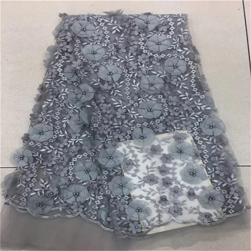 Hot Sell 2018 High Quality African Lace Fabric French Net Embroidery Sequins Tulle For Nigerian party | Дом и сад