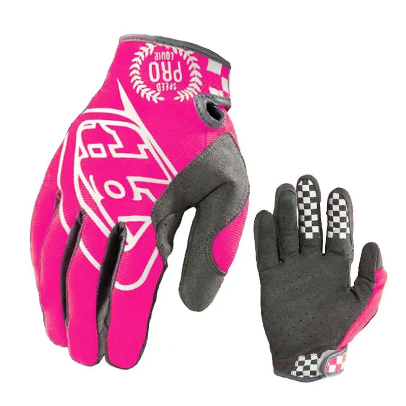Pink Gloves FLY5D мужские и женские зимние мотоциклетные перчатки теплые защитные перчатки для гонщиков для мотокросса части ветрозащитные полный палец байкерские перчатки - Цвет: Pink Gloves