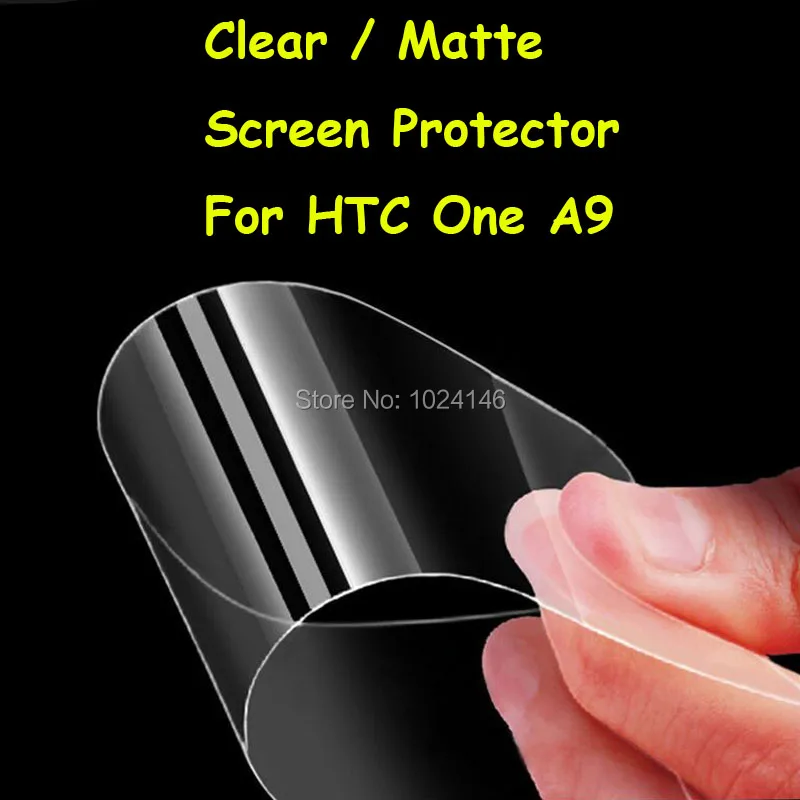 Новый мягкий HD прозрачный/антибликовый матовый передний экран протектор для HTC One