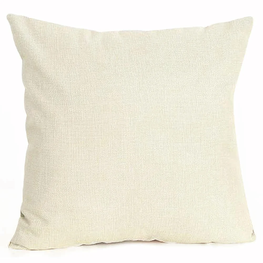 Наволочки из хлопка и льна с морскими элементами океанские животные синяя