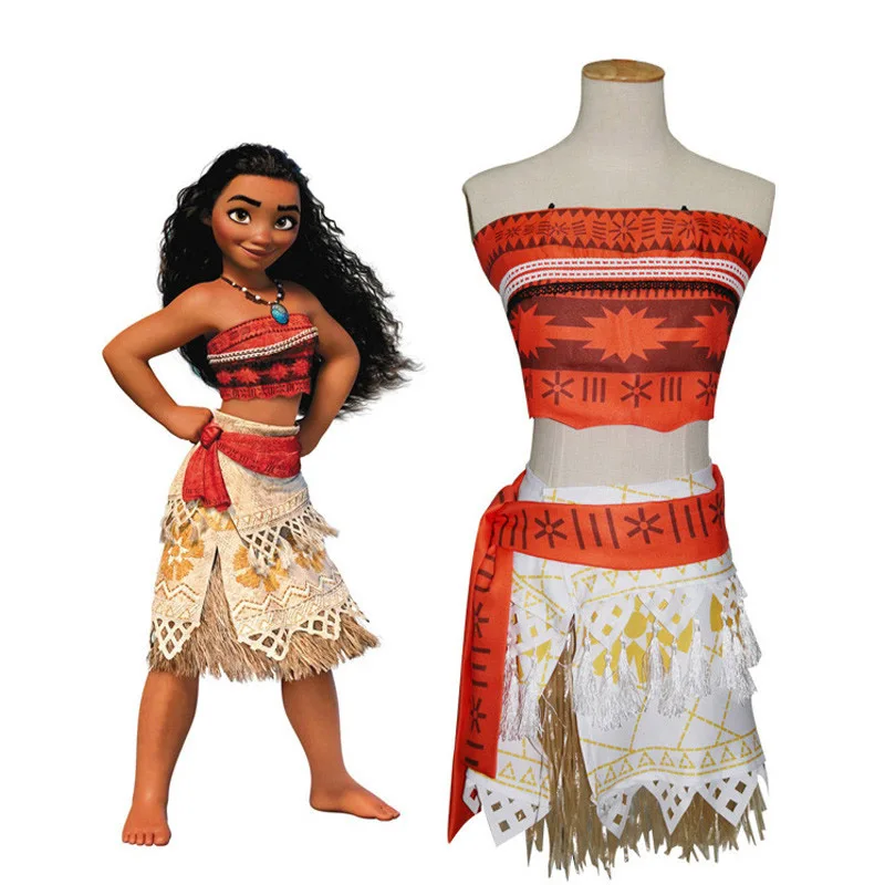 Vocole Movie Moana костюм на Хэллоуин для женщин и девочек маскарадный костюм|fancy dress|costume