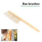 Инструменты для пчеловодства, деревянная ручка, щетка с двухрядной щетиной 40 см, очистка ульев, оборудование для пчеловодства