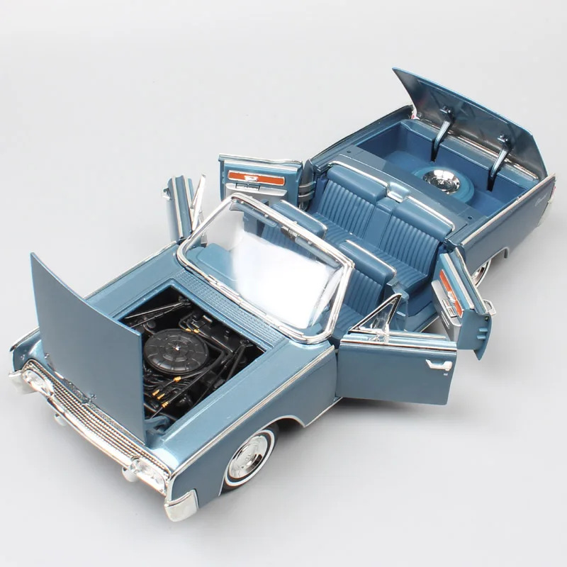 Детский 1:18 ford роскошный винтажный люкс 1961 LINCOLN Континентальный литой автомобиль масштаб металлический игрушечный автомобиль модель сувенир Миниатюрный