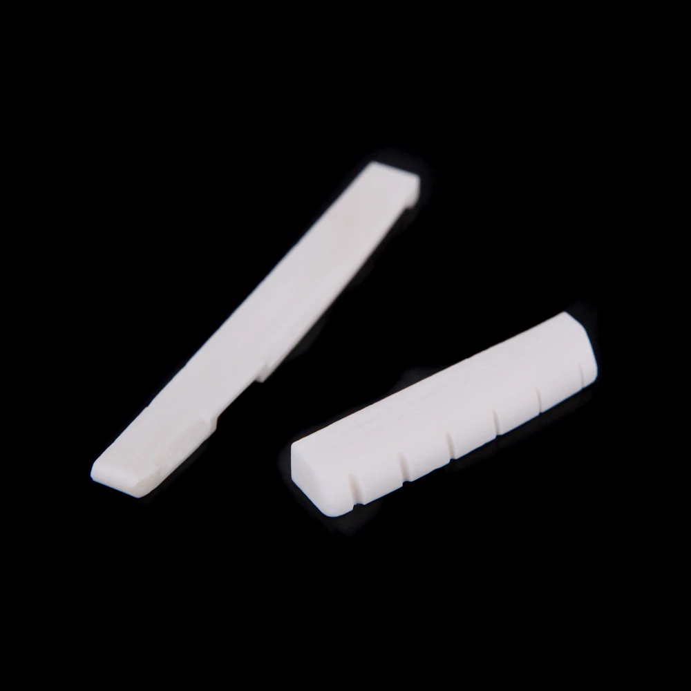 Высокое качество Кость Седло и гайки для 6 String Акустическая гитара прочные