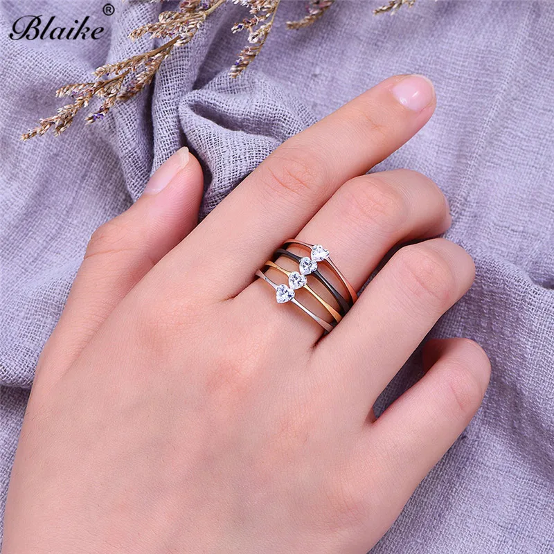 S925 стерлингового серебра Серебряные кольца для Для женщин минималистские