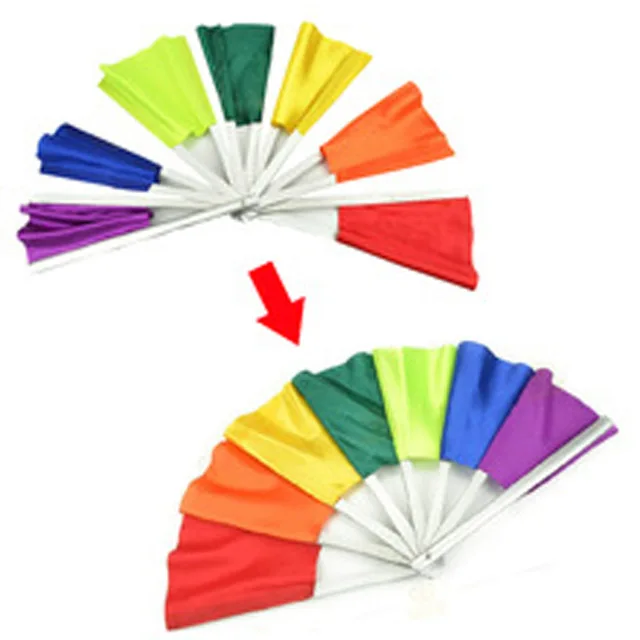 Профессиональный Вентилятор разбитый и Восстановленный разные цвета волшебные