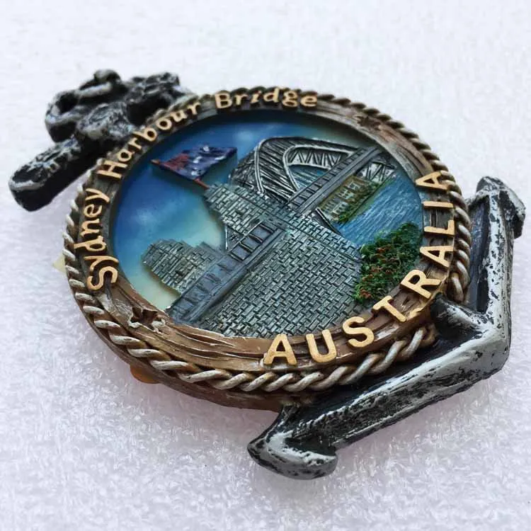 Австралийский дорожный памятный трёхмерный Ландшафтный холодильник Сиднейский