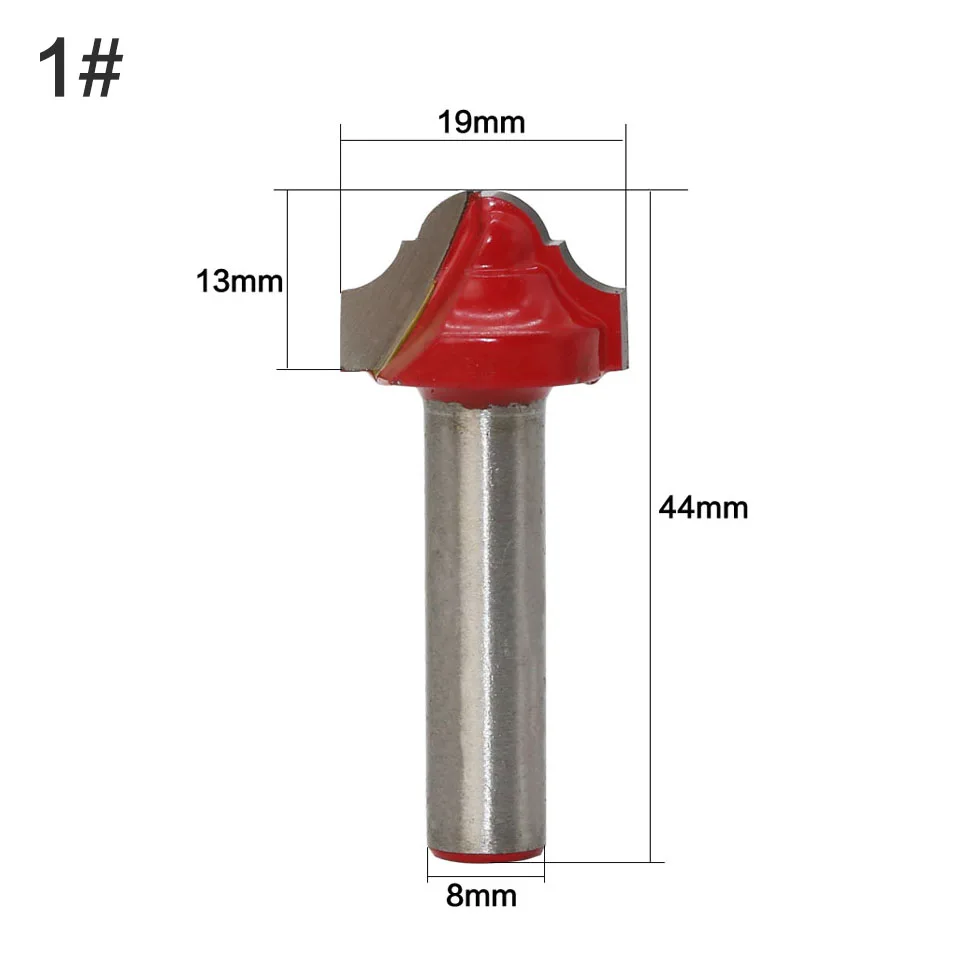 1" классический бит без подшипника-8" хвостовик