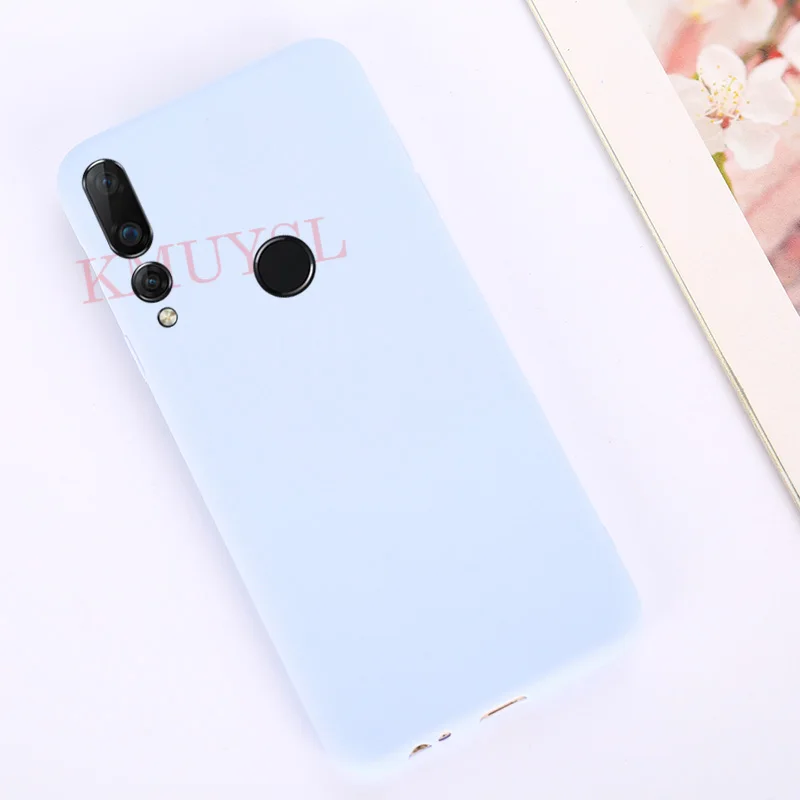 Purple Чехол яркого цвета для huawei Honor 10i, чехол Honor10i, силиконовый чехол для huawei Honor 20i mate 20 P20 P30 Lite Pro, чехол для телефона - Цвет: Purple