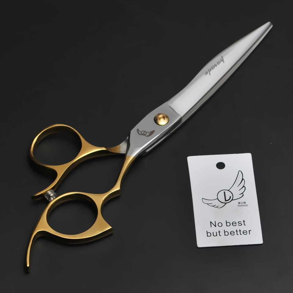 PARADE professional Japan 440c 9cr13 6.0 inch shears cutting barber cut hair scissors set hairdressing Free Shipping | Красота и