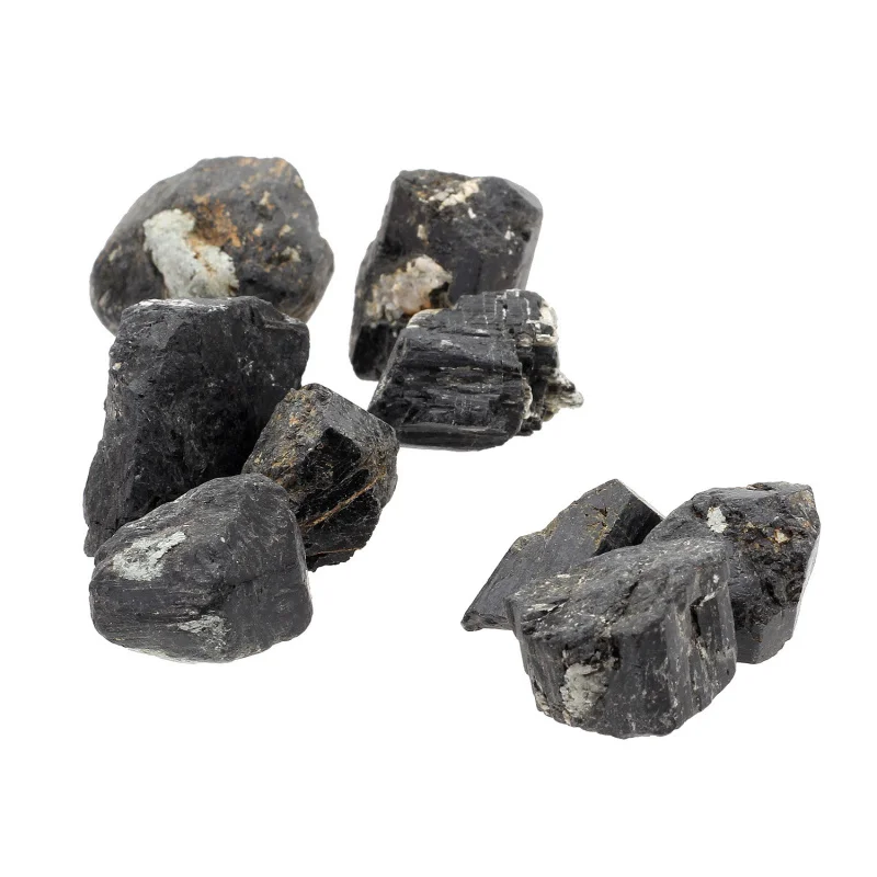 Натуральная пирамида из черного обсидиана с зарядкой от энергии Рейки