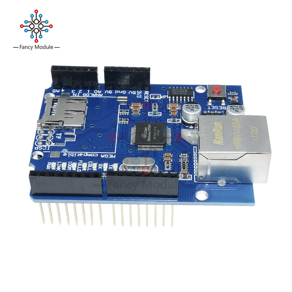 Сетевая плата для Ethernet экрана W5100 R3 UNO Mega 2560 1280 328 1 шт. макетная Arduino Micro SD карты TCP|board