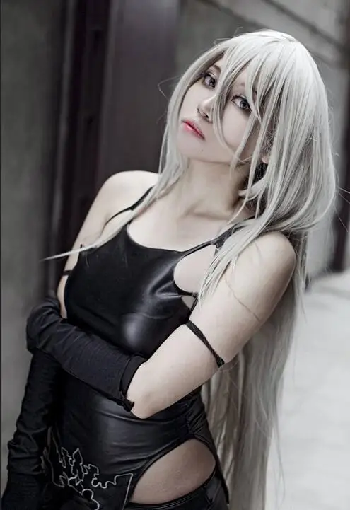 [Изготовление на заказ] NieR:Automata YoRHa A2 колготки одежда для косплея|cosplay clothes|cosplaynier |