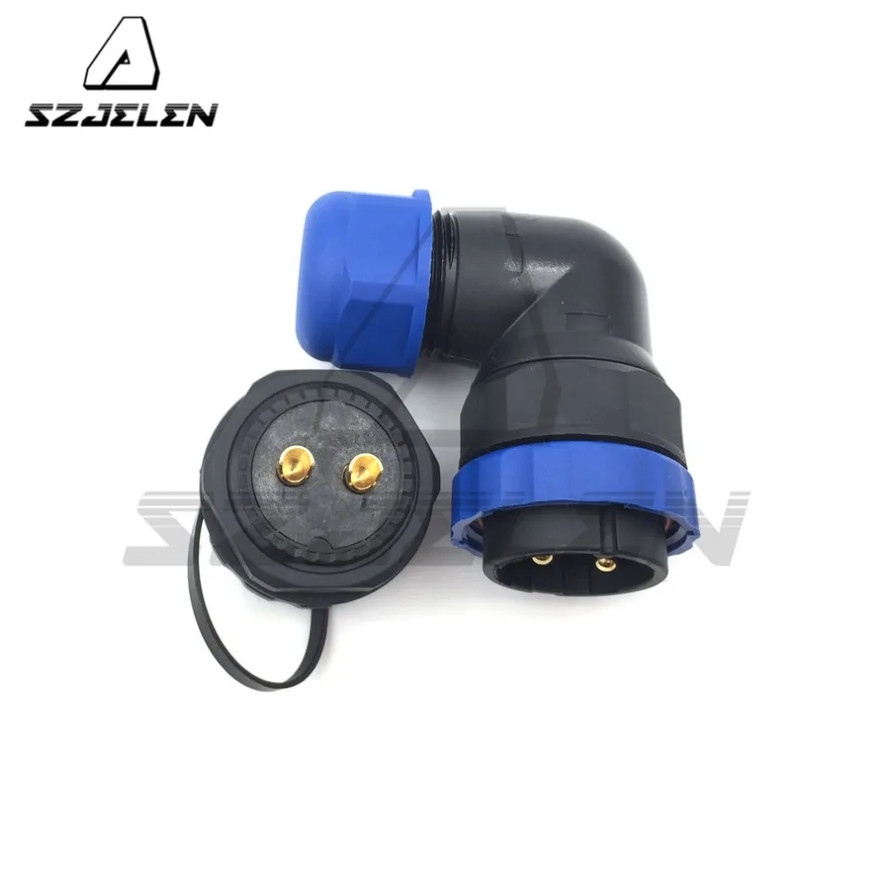 D28TA-ZM, водонепроницаемый 2-контактный разъем, IP67, номинальный ток 45a, разъем и розетка электрического оборудования
