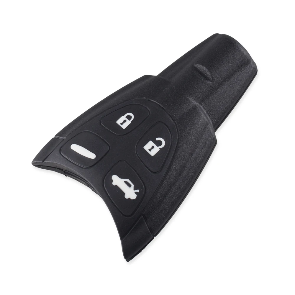 DANDKEY 4 кнопочный ключ автомобиля корпус Fob для SAAB 93 95 9-3 9-5 WF 4 мягкие кнопки сменный без ключа
